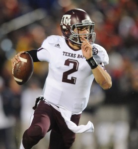Texas A&M QB Johnny Manziel