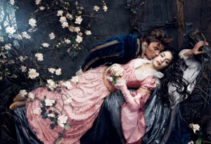 Movie Stars pose as Disney characters for famous Photographer Annie Leibovitz