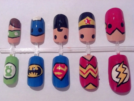 Avengers, Star Wars, DC Comics and more get their own press-on nails kits