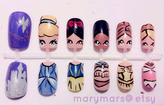 Superhero Nail Art