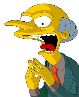 evil mr burns