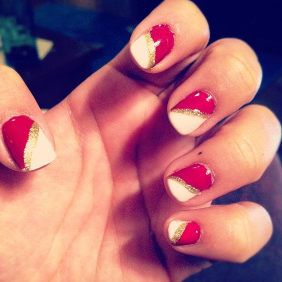 49ers NFL Nail Art