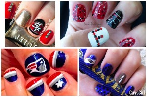 NFL Nail Art: Playoff Team Edition