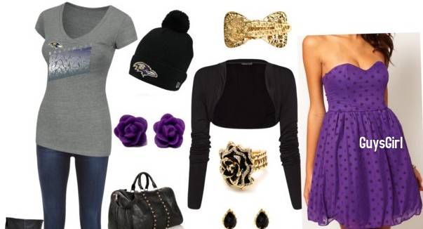 Baltimore Ravens Casual and Dressy Outfit Ideas That Are Under $100