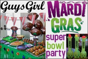 Planning a Super Bowl Party: Mardi Gras Theme