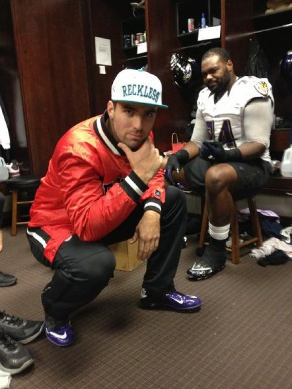 joe flacco being boss