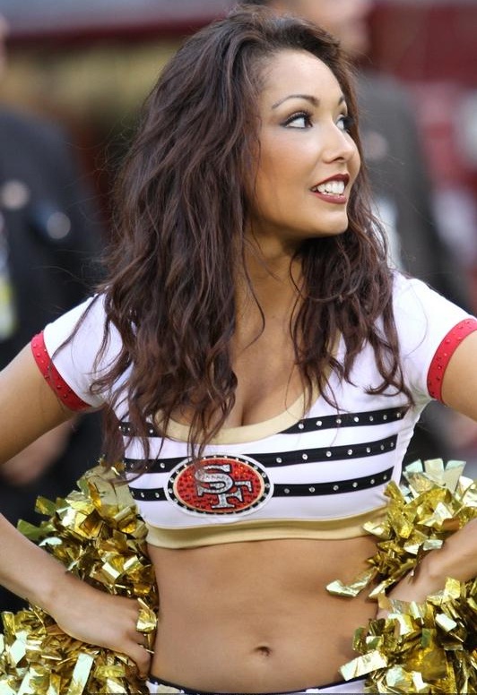 Superbowl Cheerleaders 49ers