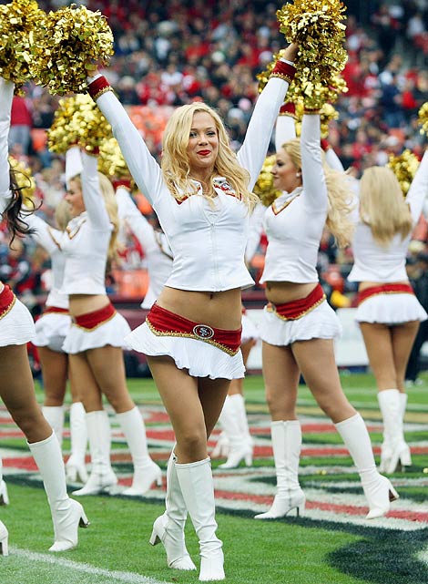 Superbowl Cheerleaders 49ers Edition