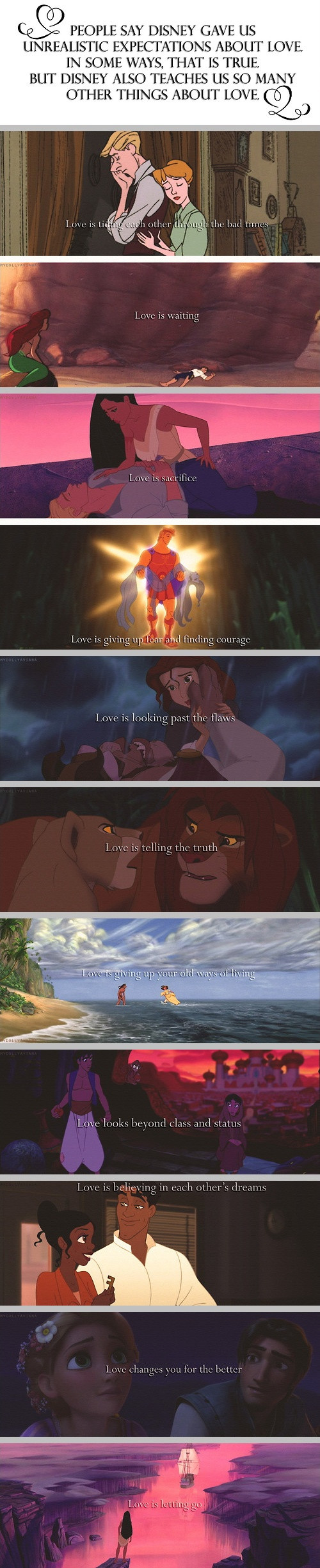 What Disney Teaches Us About Love