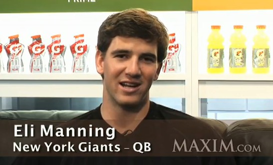 NFL Players Loves Cursing. Except Eli Manning.