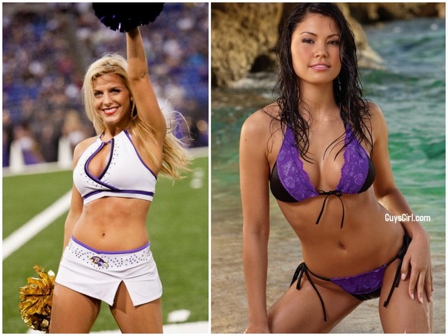 Superbowl Cheerleaders: Ravens Edition