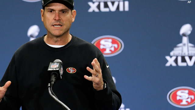Jim Harbaugh After Superbowl Loss: “We Fight to Win”