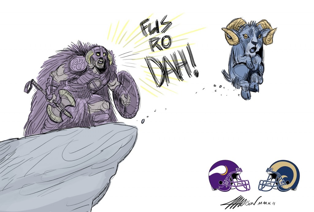 Pixar Fantasy Football Sketches