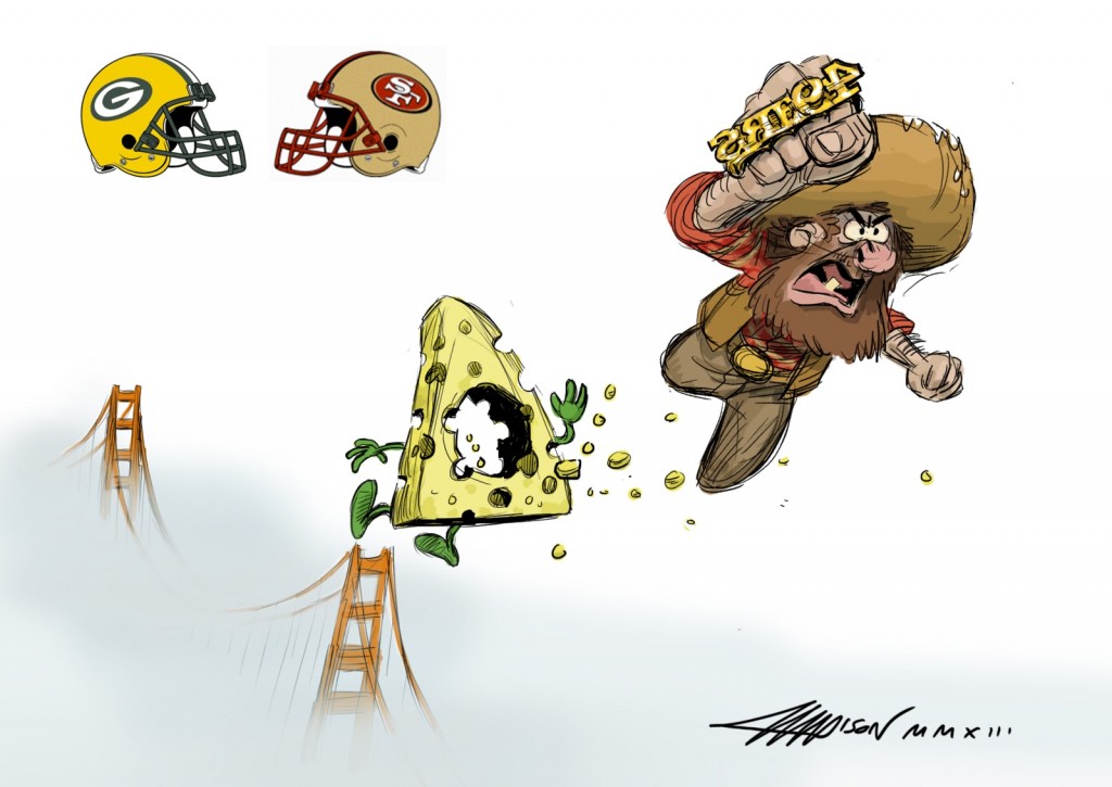 Pixar Fantasy Football Sketches