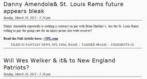 Fantasy Football News Aggregator: New Site Helps You Sort Through the Clutter