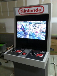 So this custom Nintendo gaming arcade is pretty awesome