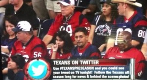 Don’t pick your nose in public, Texans fans