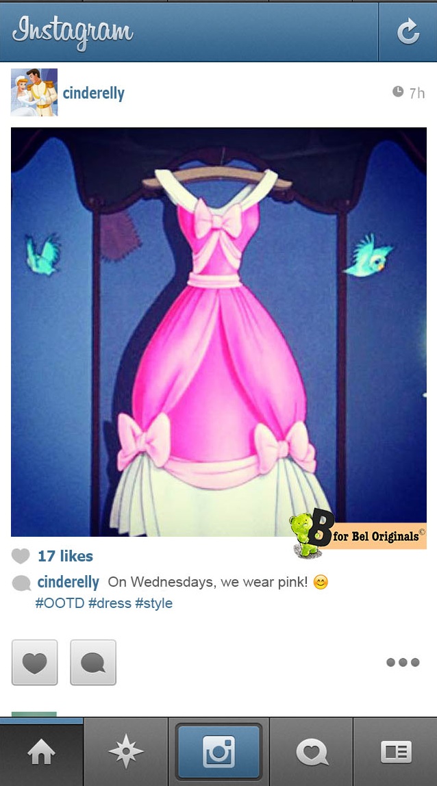 What if Disney Princesses had Instagram?
