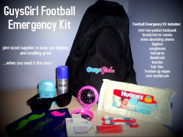 Make Your Own Football Game Emergency Kit