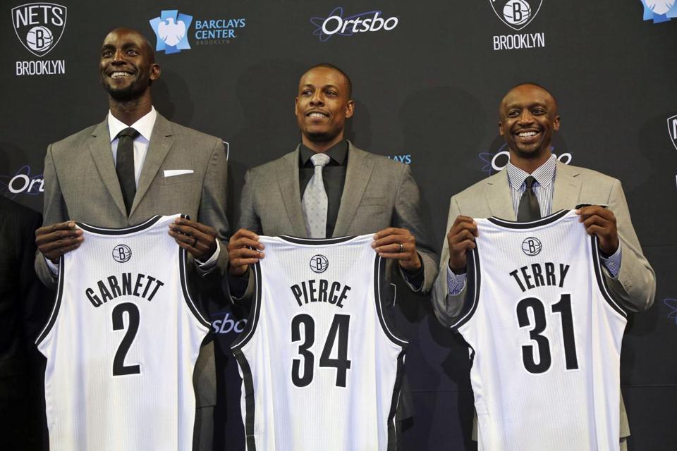 NBA, Eastern Conference, Brooklyn Nets, Jason Terry, Paul Pierce, Kevin Garnett