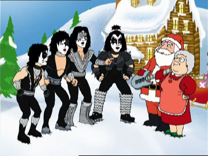 nfl, santa, kiss