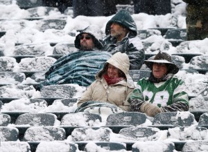 Football is meant to be played in the snow