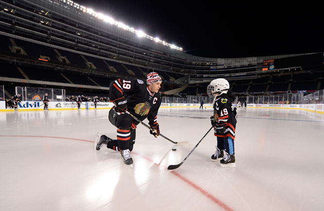 2014 NHL Stadium Series - Chicago - Practice Day And Family Skate