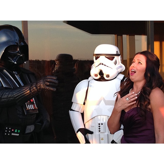 star wars vegas wedding