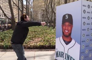 Yankees fans boo picture of Robinson Cano. Then he shows up.