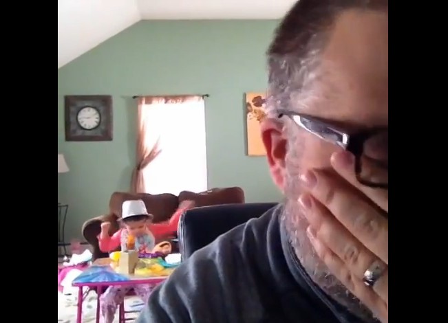 Watch: Father’s hilarious/miserable Saturday mornings with his daughter