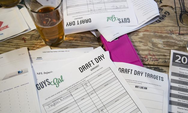 Here’s a quick Fantasy Football Draft Board that you can print at home