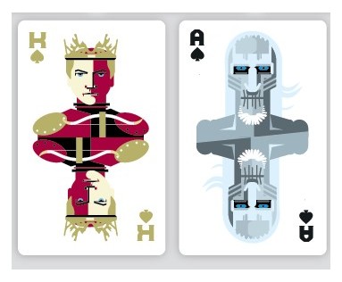 Homeland, Game of Thrones Playing Cards