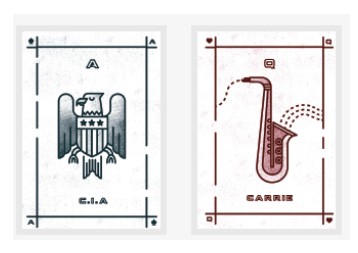 Homeland, Game of Thrones Playing Cards