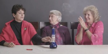 Watch These Grandmas Get High For The First Time