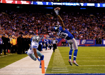 Odell Beckham Jr. gets to see his catch over and over again