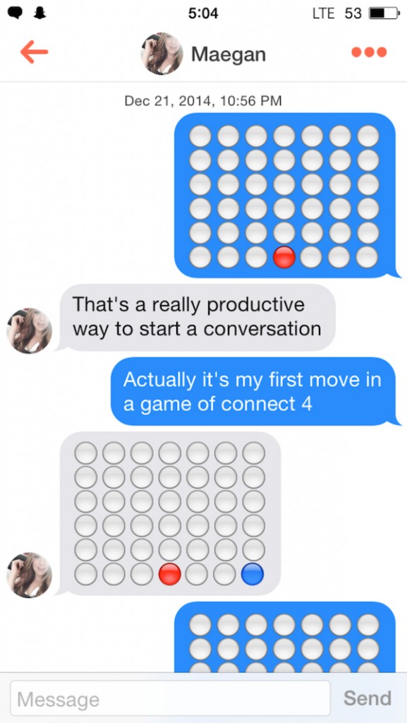 tinder pickup lines 