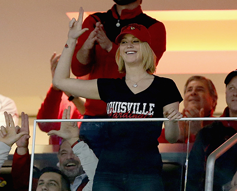 Girl Crush: Jennifer Lawrence remains our favorite Louisville fan