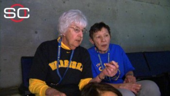 78-Year-Old Golden State Warriors Fans Are Amazing