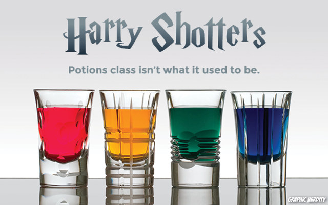 Harry Potter shots: Let’s get Potterfaced!