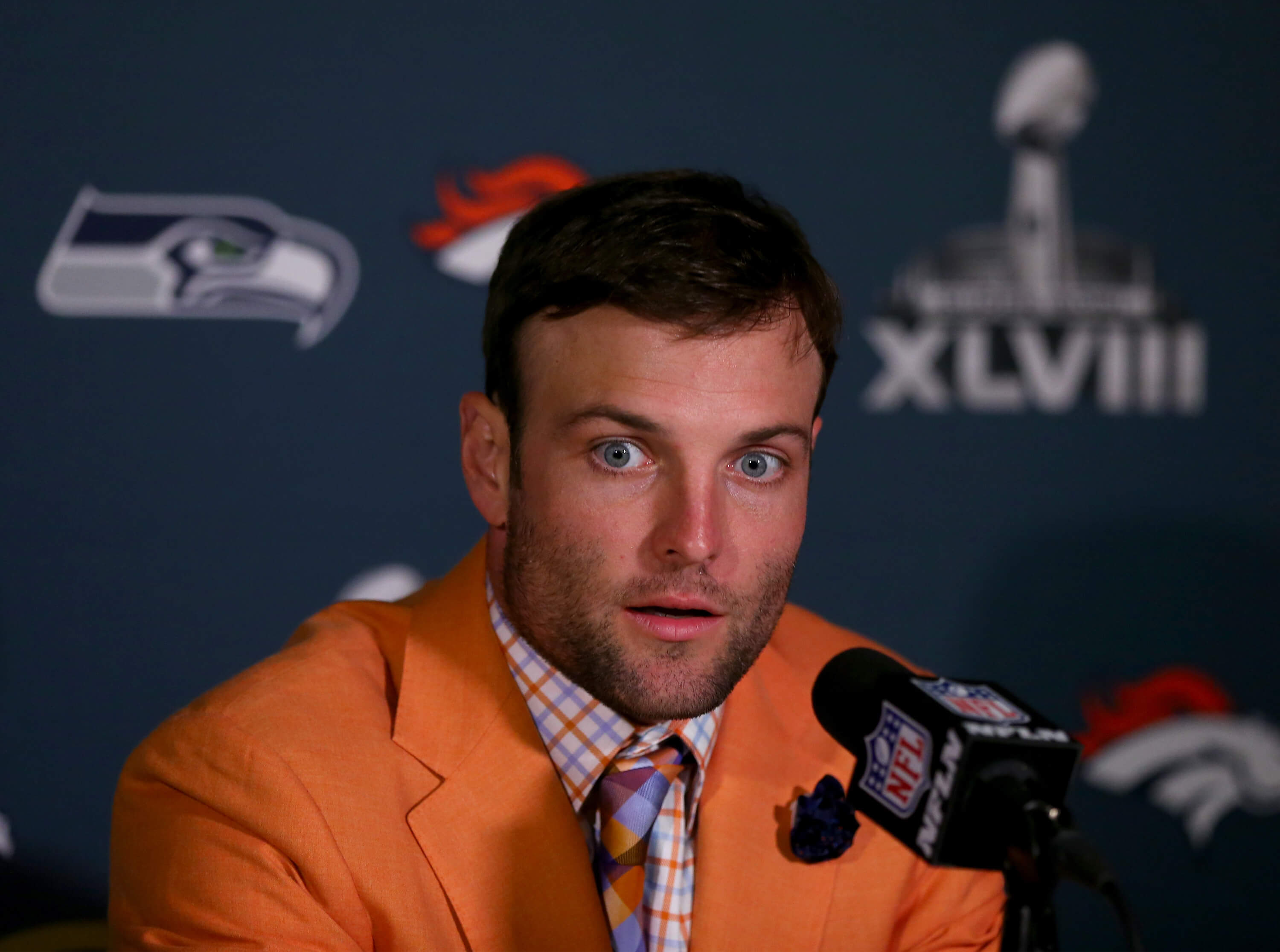 Wes Welker’s new job on Monday nights include diaper duty