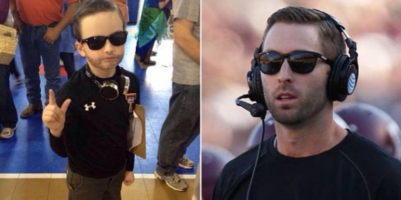 12 adorable kids dressed up as coaches for Halloween