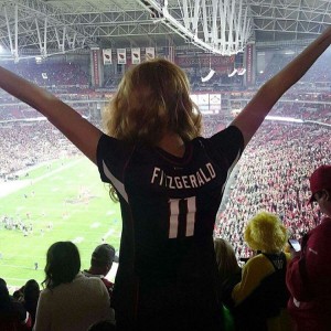 Larry Fitzgerald proved again last night why he’s such a stud