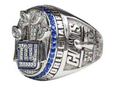 NY Giants 2012 Superbowl ring