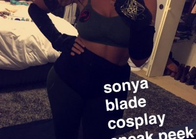 Sonya Blade Cosplay