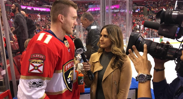 Jessica Blaylock: Interview with Miami Marlins and Florida Panthers Sideline Reporter